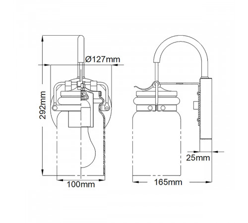 Бра Kichler KL-BRINLEY1-NI