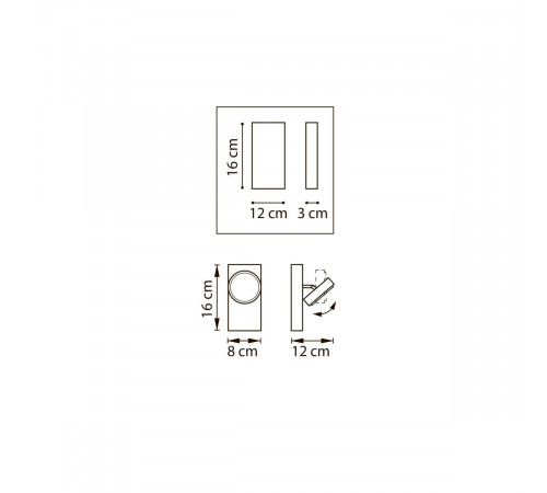 Бра Lightstar Fico 740617
