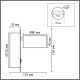 Бра Lumion Comfi Torina 8344/1W