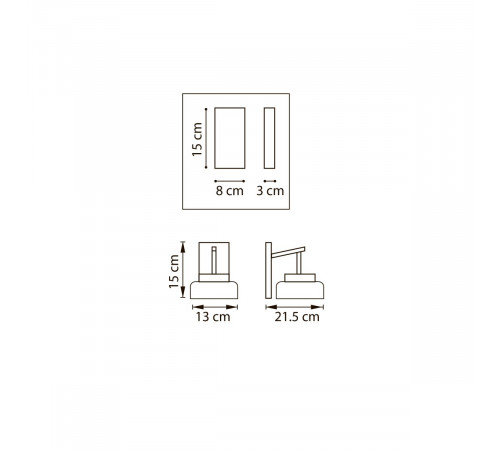 Бра Lightstar Fico II 740627