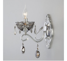 Бра Eurosvet 10103/1 хром/дымчатый хрусталь Strotskis