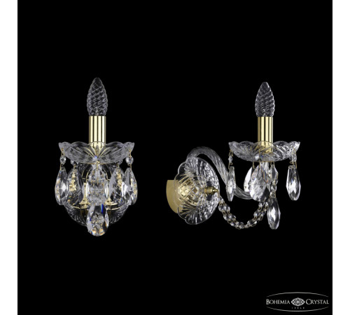 Бра Bohemia Ivele Crystal 1402B/1/160/XL G Бра Bohemia Ivele Crystal 1402B/1/160/XL G