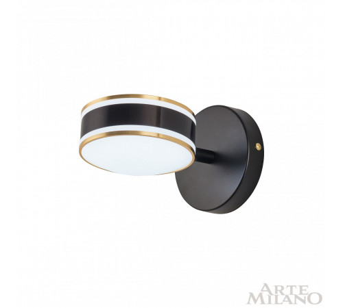 Бра Arte Milano Ferrara 277599/1B BK/GD Бра Arte Milano Ferrara 277599/1B BK/GD
