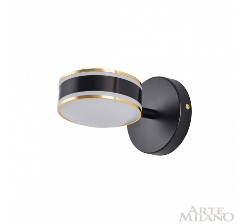 Бра Arte Milano Ferrara 277599/1B BK/GD Бра Arte Milano Ferrara 277599/1B BK/GD