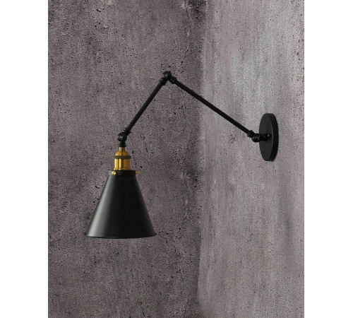 Бра Lumina Deco Rubi LDW B007-2 BK Бра Lumina Deco Rubi LDW B007-2 BK