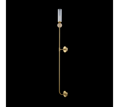 Бра Crystal Lux SIMPLY AP1.2 BRASS