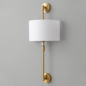 Бра Crystal Lux VINTAGE AP2 BRASS