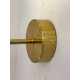 Бра Delight Collection OB2415-1G gold/clear