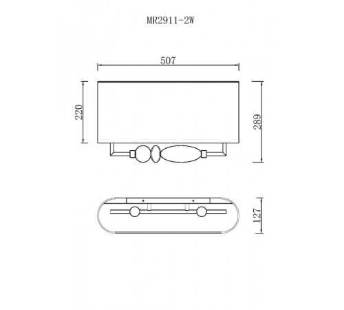 Бра MyFar Фиабия MR2911-2W