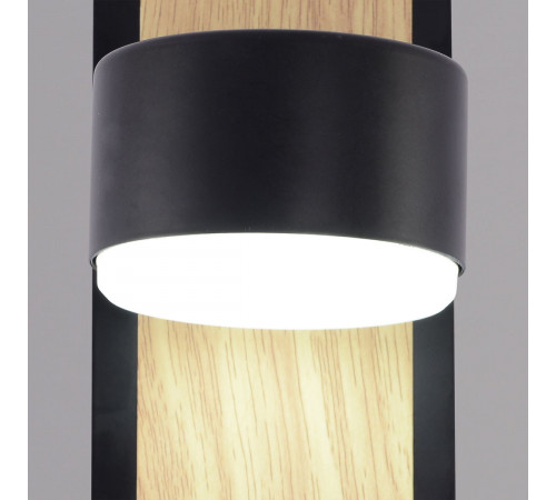 Бра Reluce 12540-0.2-01 BK+WOOD