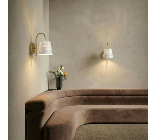 Бра Eurosvet Pearl 101013 латунь/перламутр a072035