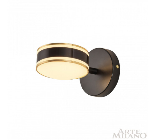 Бра Arte Milano Ferrara 277599/1B BK/GD Бра Arte Milano Ferrara 277599/1B BK/GD