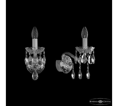 Бра Bohemia Ivele Crystal 1413B/1/141 Ni Бра Bohemia Ivele Crystal 1413B/1/141 Ni