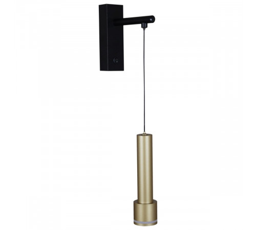 Бра Reluce 86211-9.2-001LD GU10 BK+GD Бра Reluce 86211-9.2-001LD GU10 BK+GD
