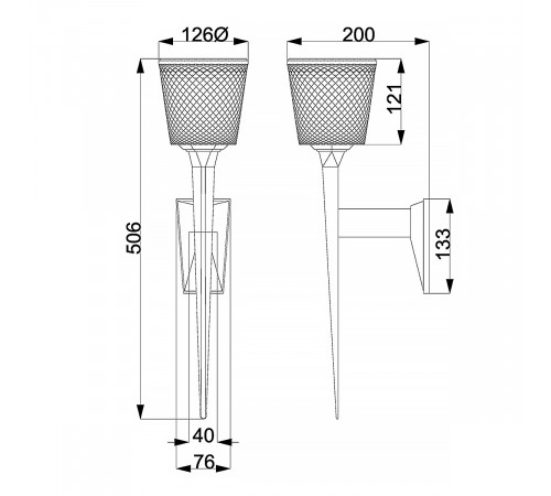 Бра Elstead Lighting BATH-VERITY-BB