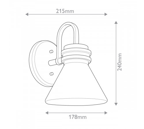Бра Kichler KL-FARUM1-CPZ