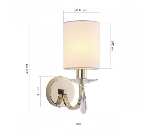 Бра ST Luce Элеганс SL1405.221.01