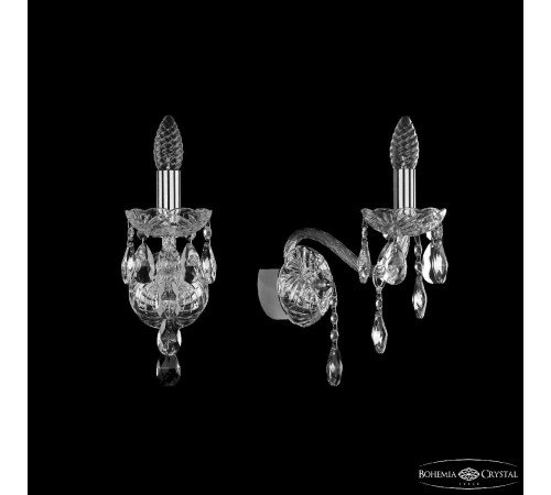 Бра Bohemia Ivele Crystal 1415B/1/165 Ni Бра Bohemia Ivele Crystal 1415B/1/165 Ni