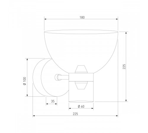 Бра Eurosvet Vial 202053 LED a072059