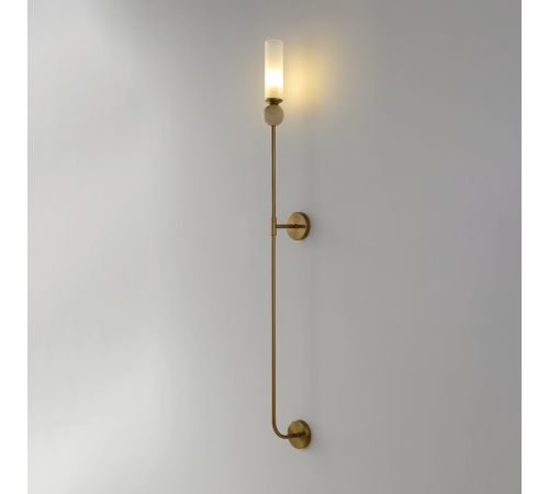 Бра Crystal Lux SIMPLY AP1.2 BRASS