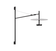 Бра Arlight SP-CAMPANA-WALL-L1450-9W Warm3000 (BK, 130 deg, 230V, TELESCOPIC) (IP20 Металл) 059596