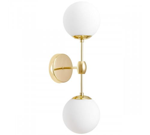 Бра Lumina Deco Zodiak LDW 6001-2 GD+WT Бра Lumina Deco Zodiak LDW 6001-2 GD+WT