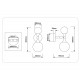 Бра Ambrella Light High Light Modern LH51053