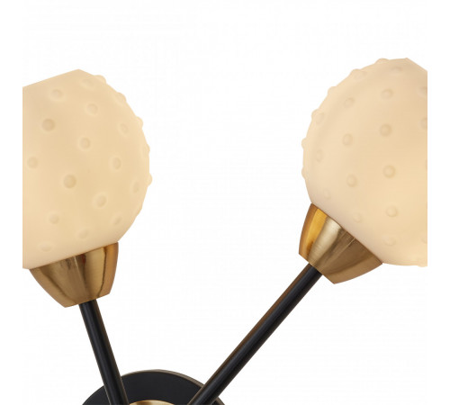 Бра Arte Milano Neapolis 278408/2B BK/GD