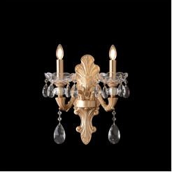 Бра Crystal Lux ELIZABETH AP2 BRASS