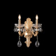 Бра Crystal Lux ELIZABETH AP2 BRASS