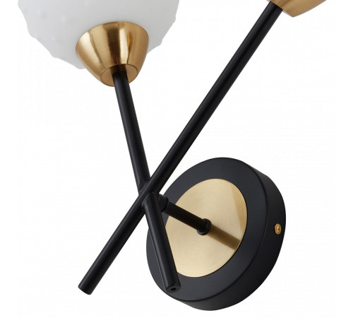 Бра Arte Milano Neapolis 278408/2B BK/GD