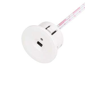 Датчик движения Arlight SMART-SENS-1101-17-12-IN White (12-24V, 1x1.5A, Switch) (IARL, IP20 Пластик) 056415
