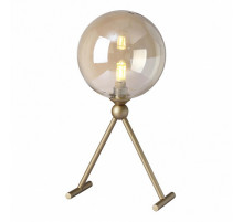 Настольная лампа Crystal Lux Francisca LG1 Gold/Cognac