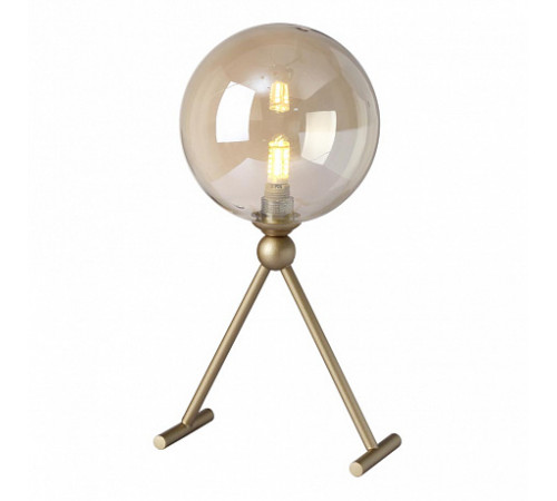 Настольная лампа Crystal Lux Francisca LG1 Gold/Cognac