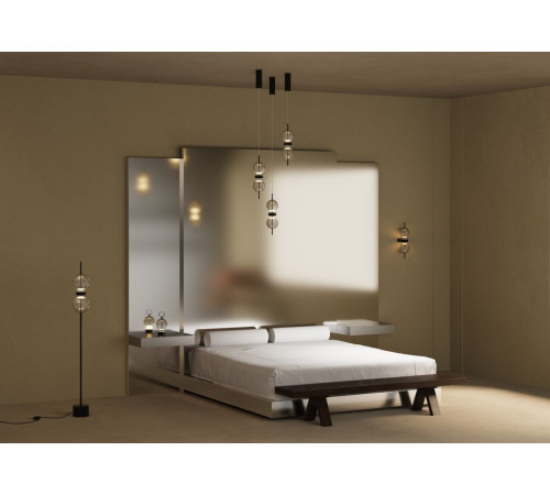 Настольная лампа с аккумулятором Maytoni Double Moon MOD478RL-L3B3K