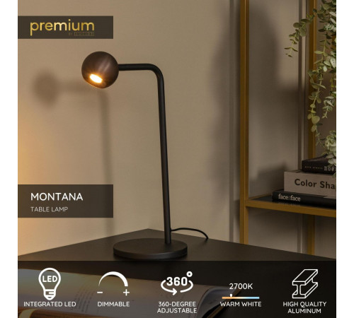 Настольная лампа Lucide Montana 68500/05/96