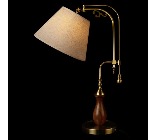 Настольная лампа Loft IT Elaine 10569T Dark wood