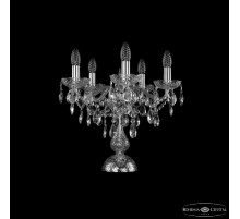 Настольная лампа Bohemia Ivele Crystal 1415L/5/141-39 Ni