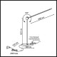Настольная лампа Novotech Hightech Foden 7101/12TLA