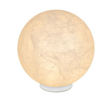 Настольная лампа Arlight SP-SILKA-TAB-R350-11W Warm2700 (WH, 330 deg, TOUCH-DIM) (IP20, Натуральный шелк) 056889