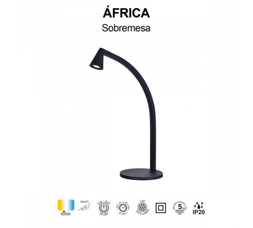 Настольная лампа Mantra Africa 9415