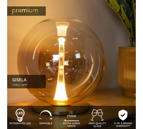 Настольная лампа Lucide Gisela 13594/10/62