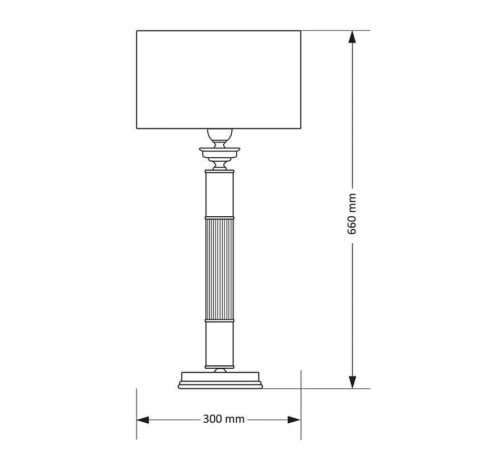 Настольная лампа Kutek Messina KRE-LG-1(P)GR Настольная лампа Kutek Messina KRE-LG-1(P)GR