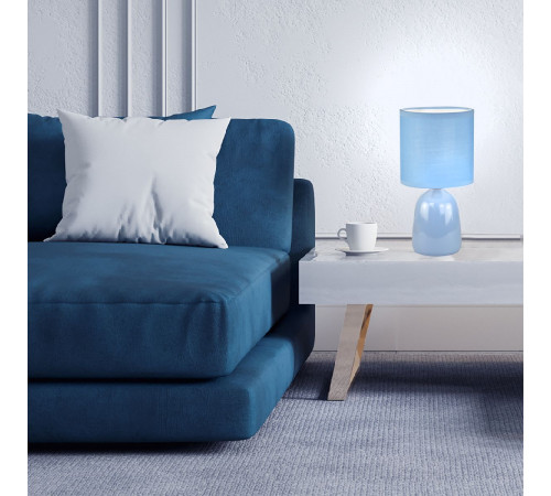 Настольная лампа Escada Denton 10167/L Blue Настольная лампа Escada Denton 10167/L Blue