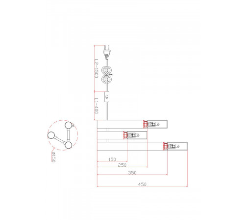 Настольная лампа Freya Match FR5109TL-03G