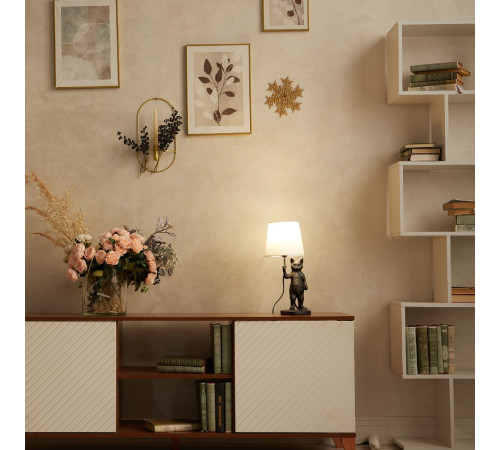 Настольная лампа Uniel UML-B465 E14 SILVER UL-00011383