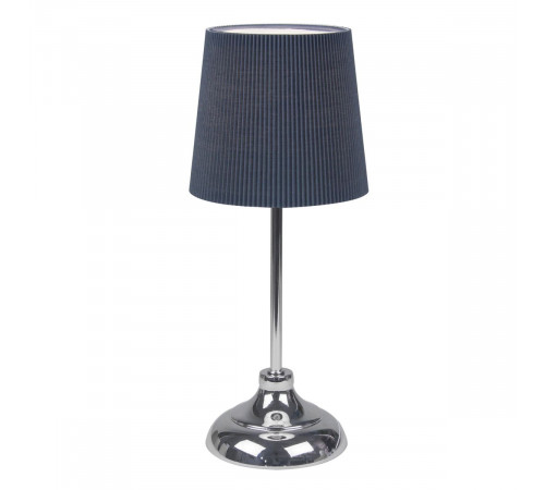 Настольная лампа Uniel UML-B309 E14 CHROME/DARK BLUE UL-00012426 Настольная лампа Uniel UML-B309 E14 CHROME/DARK BLUE UL-00012426