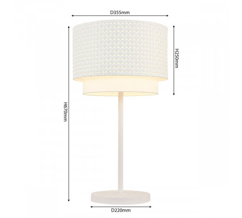 Настольная лампа F-Promo Nevada 4801-1T