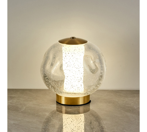 Настольная лампа Delight Collection OT2437-T brass/clear Настольная лампа Delight Collection OT2437-T brass/clear
