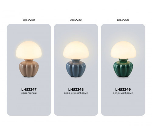 Настольная лампа Ambrella Light High Light Ceramo Modern LH53248